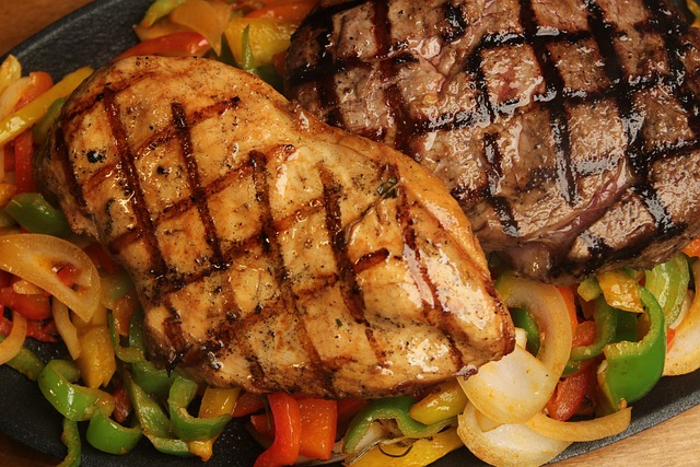 meal prep chicken steak